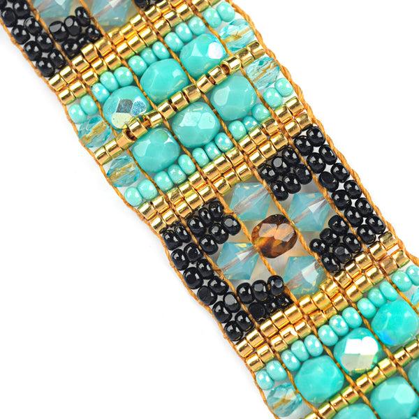 Peyote Bird Chili Rose Odessa Bracelet