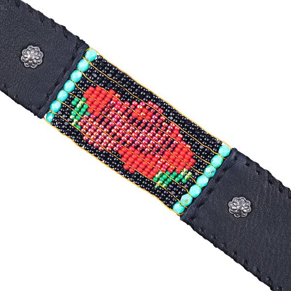 Peyote Bird Chili Rose Pascal Hatband