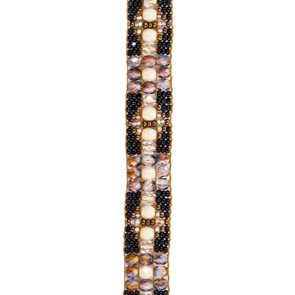 Peyote Bird Chili Rose Plata Bracelet