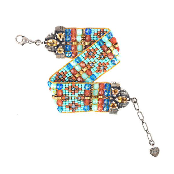 Peyote Bird Chili Rose Promenada Bracelet