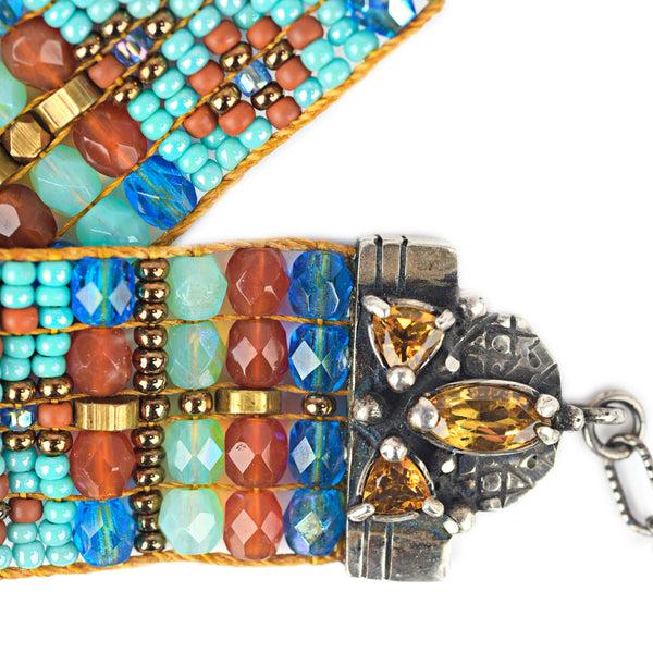 Peyote Bird Chili Rose Promenada Bracelet