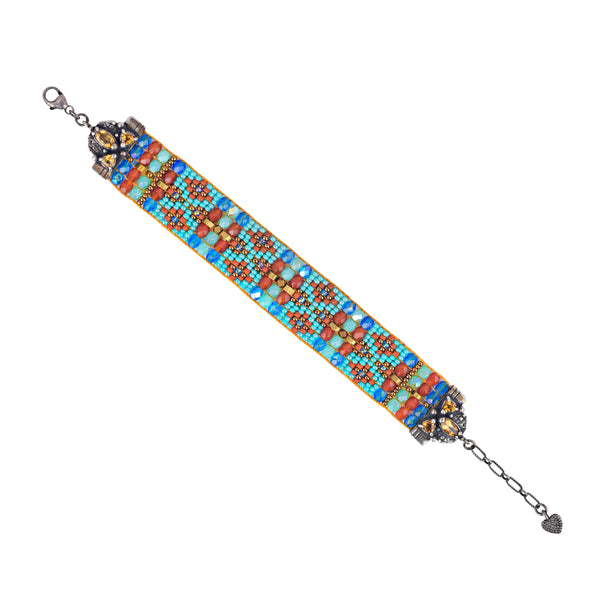 Peyote Bird Chili Rose Promenada Bracelet