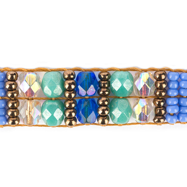 Peyote Bird Chili Rose Rio Grande Bracelet