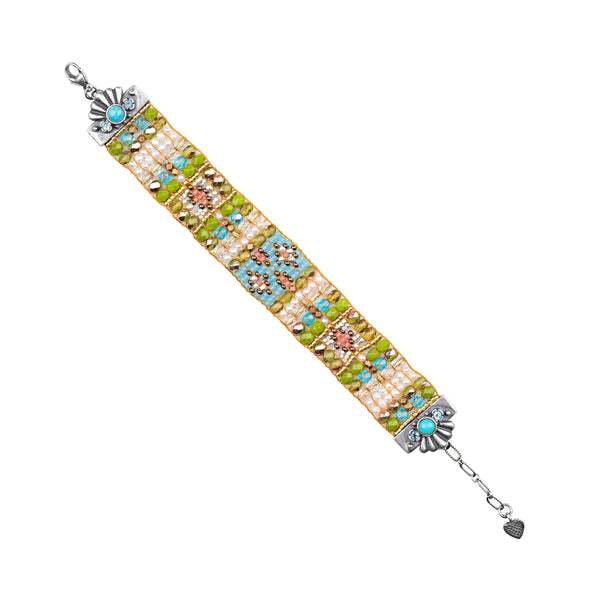 peyote bird Chili Rose Spring Dream Bracelet