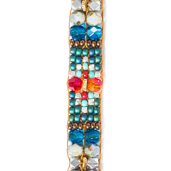 Peyote Bird Chili Rose Sunrise Bracelet