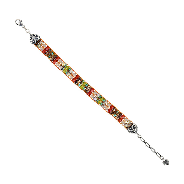 peyote bird Chili Rose Thalia Bracelet