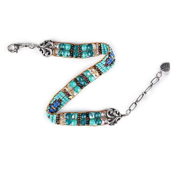 Peyote Bird Chili Rose Tradewinds Bracelet