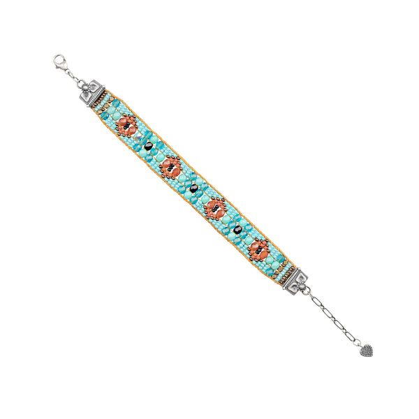 peyote bird Chili Rose Visions Bracelet