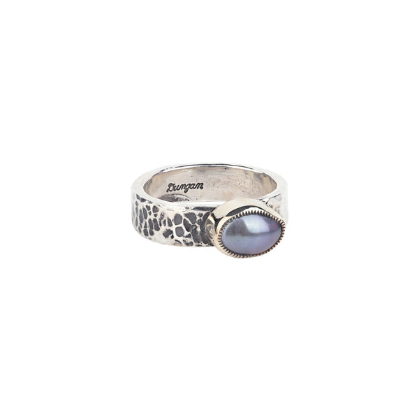 peyote bird Chris Dungan Pearl Ring