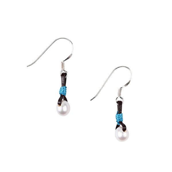peyote bird Corinne Earrings - Blue