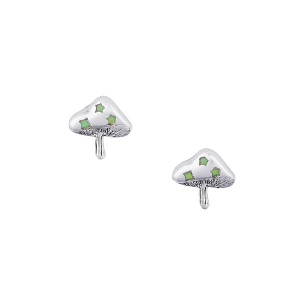 Peyote Bird Cremini Stud Earrings