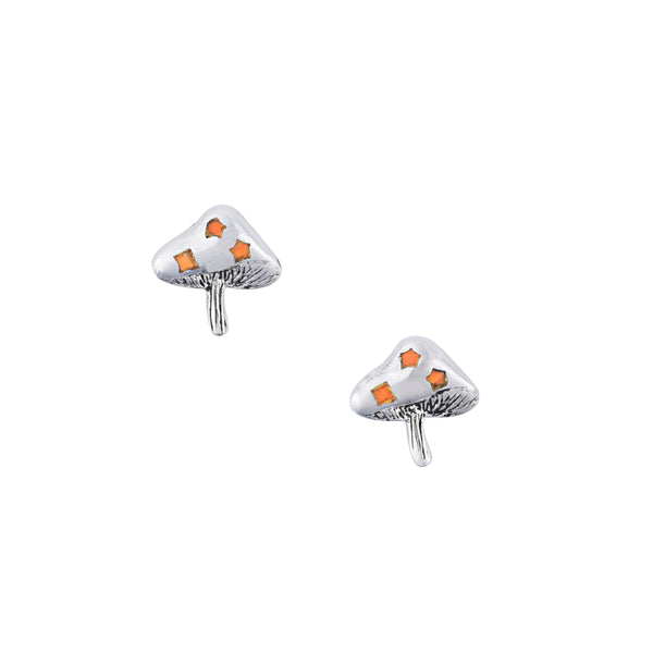 Peyote Bird Cremini Stud Earrings