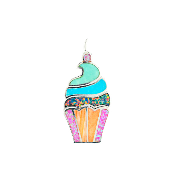 peyote bird Cupcake Pin