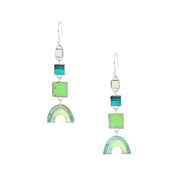 Peyote Bird Cypress Earrings
