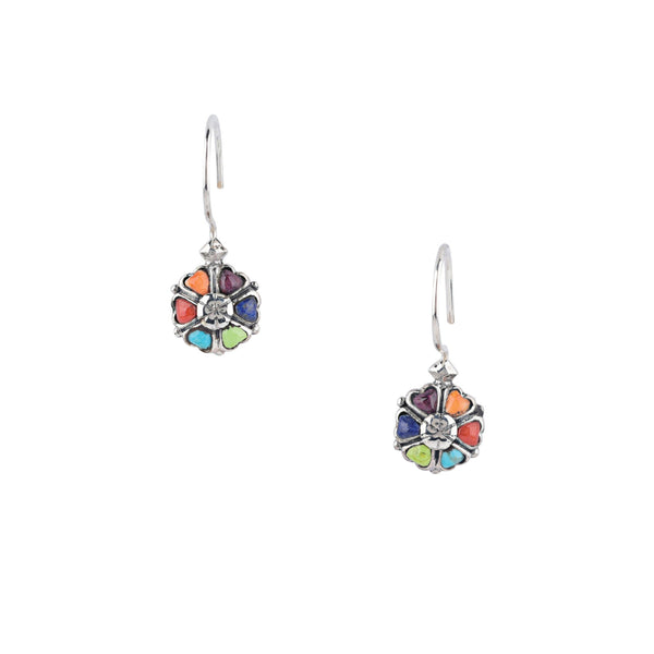 Peyote Bird Daisy Earrings