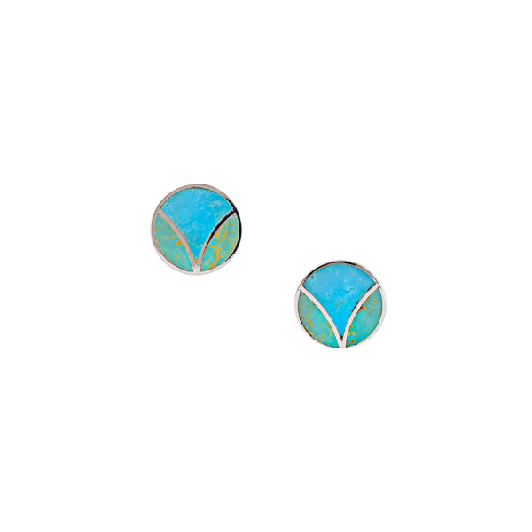 Peyote Bird Deco Stud Earrings