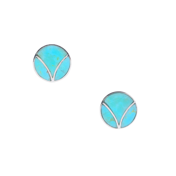 Peyote Bird Deco Stud Earrings