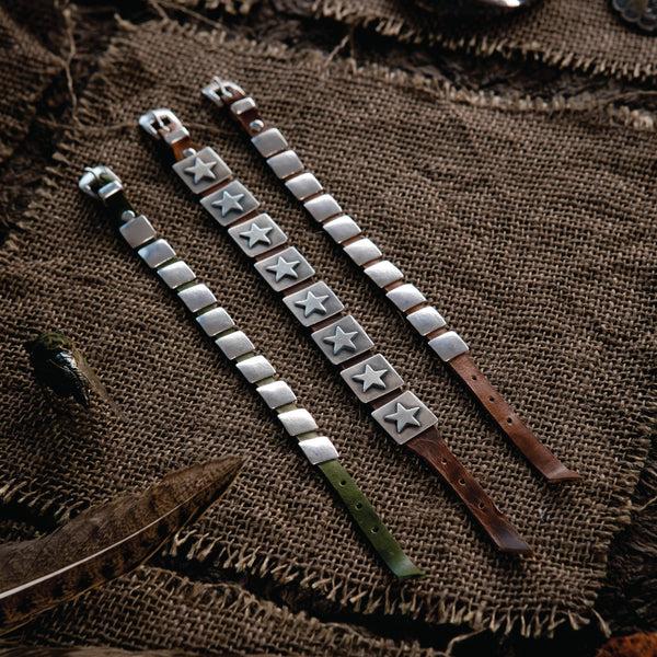 Peyote Bird Dennis Hogan Concho Bracelet