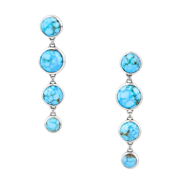 peyote bird Dennis Hogan Raindrop Earrings