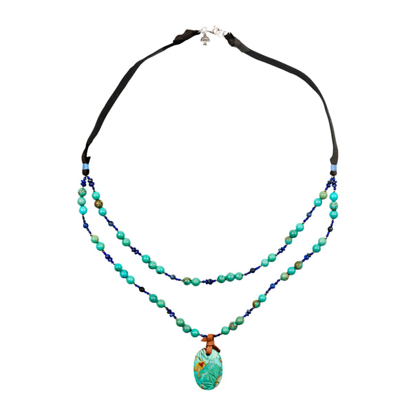 peyote bird Desert Aurora Necklace