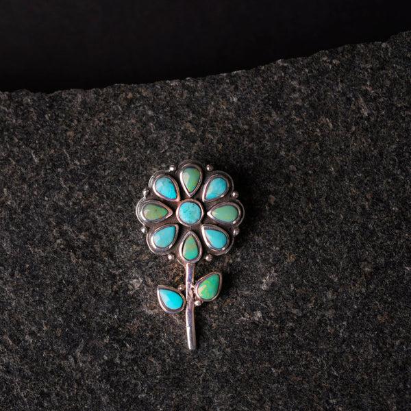 Peyote Bird Desert Rose Pin