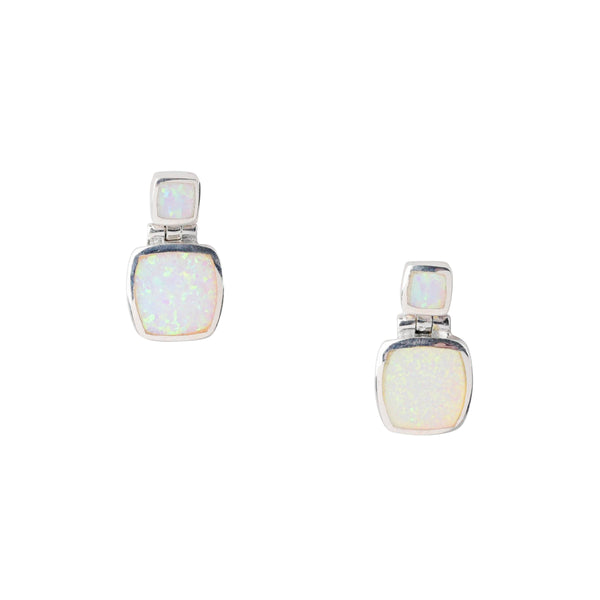 Peyote Bird Dew Drop Stud Earrings