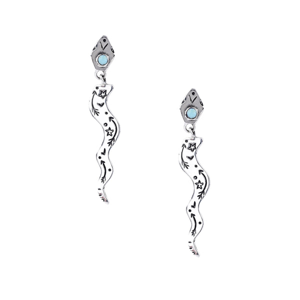 peyote bird Diamondback Earrings