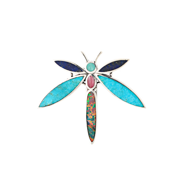 peyote bird Dragonfly Pin