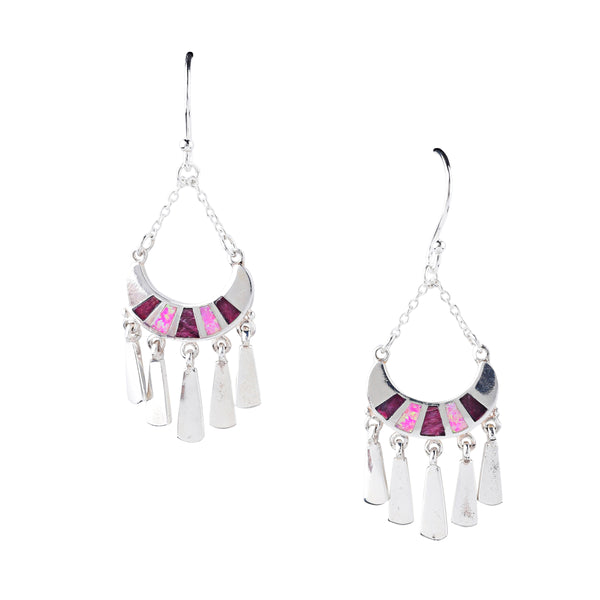 Peyote Bird Dreamcatcher Earrings