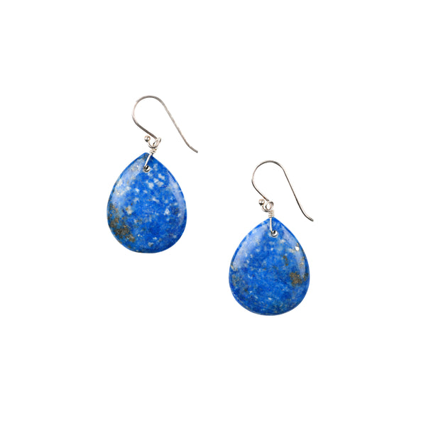 peyote bird Drops of Denim Earrings