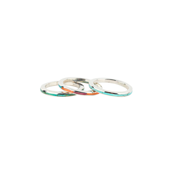 peyote bird Evermore Stack Ring Set