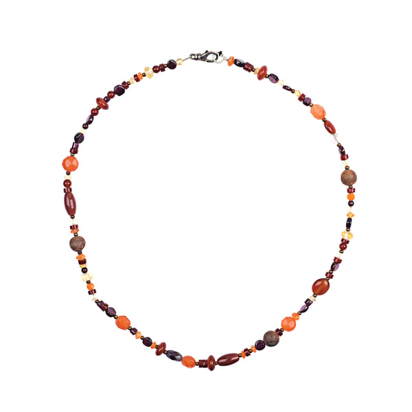 peyote bird Fall Colors Necklace