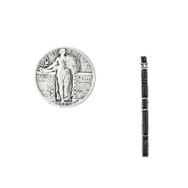 Peyote Bird Falling Water Stud Earrings