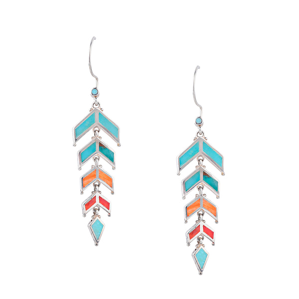 Peyote Bird Fiesta Earrings