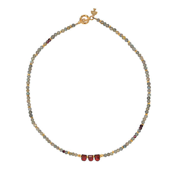 peyote bird Firelight Necklace