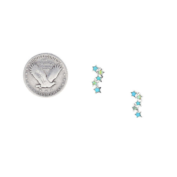 Peyote Bird Five Star Stud Earrings