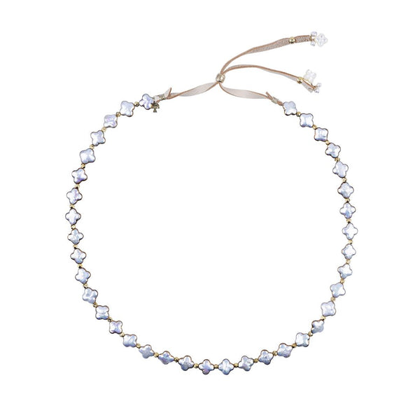 peyote bird Fleur-De-Lis Hatband