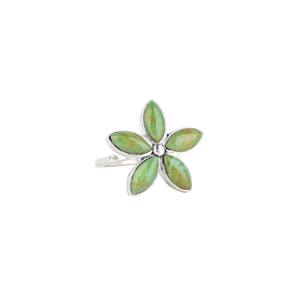 Peyote Bird Flower Ring