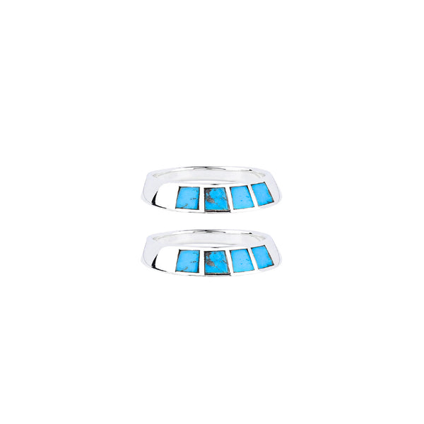 Peyote Bird Four Corners Ring Set