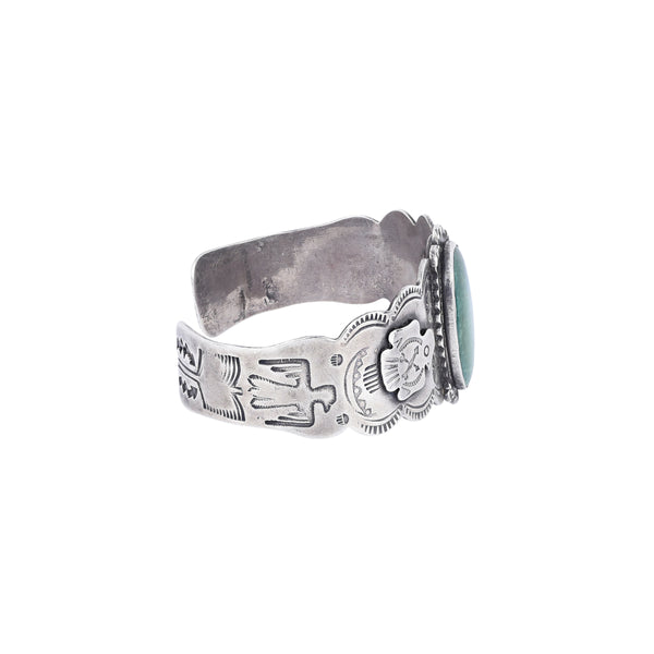 Peyote Bird Fred Harvey Era Dual Thunderbird Cuff