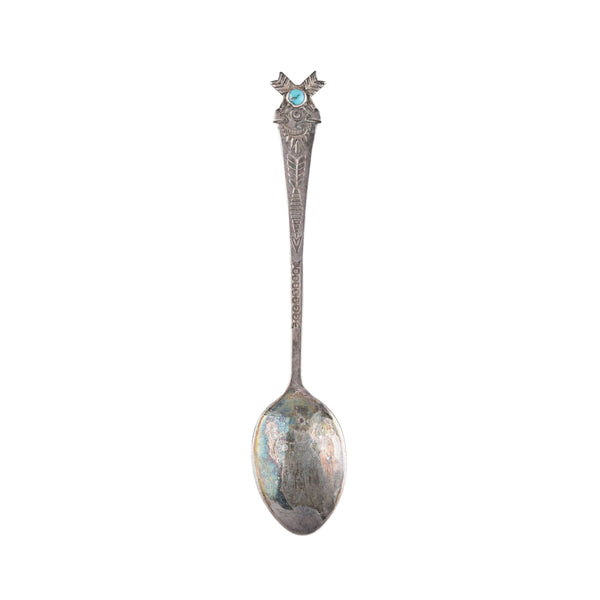 peyote bird Fred Harvey Style Souvenir Spoon