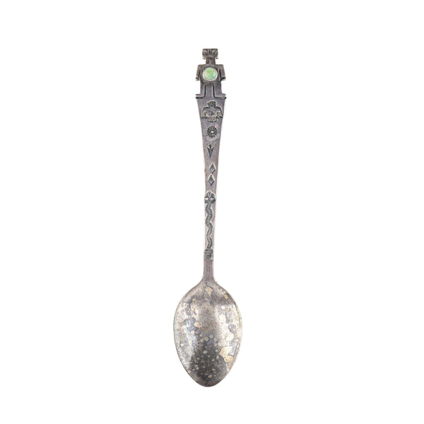 peyote bird Fred Harvey Style Souvenir Spoon