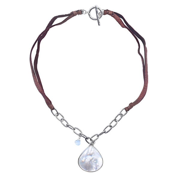 peyote bird Guiding Stone Necklace