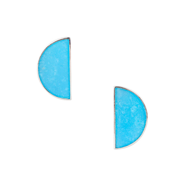 peyote bird Half Moon Earrings