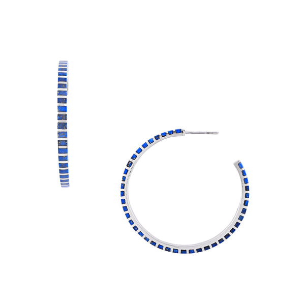 Peyote Bird Harmony Hoop Earrings