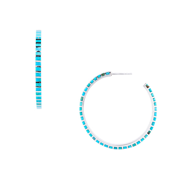 peyote bird Harmony Hoop Earrings