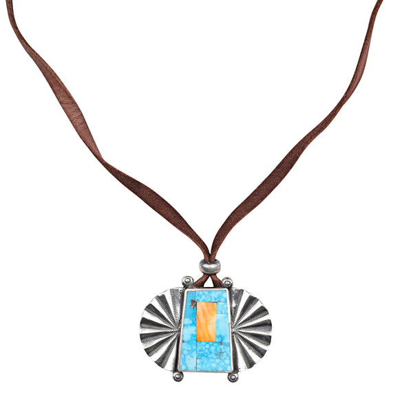 peyote bird Jesse Robbins Clear Skies Necklace