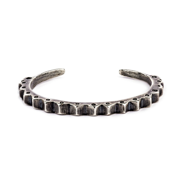 peyote bird Jock Favour Serrated Edge Cuff