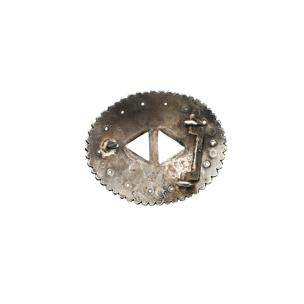 Peyote Bird Jock Favour Verdant Belt Buckle