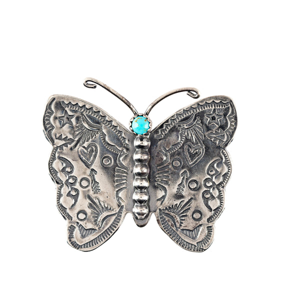 peyote bird Joe Eby Butterfly Pin